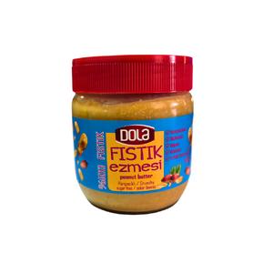 Dola Glutensiz Şekersiz Fıstık Ezmesi %100 Fıstık Parçacıklı 350 gr