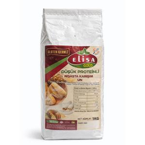 Elisa Gold Glutensiz Düşük Proteinli Nişastalı Un Karışımı 1 kg