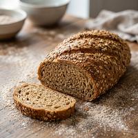 Glutenli Tam Tahıllı Ekmek 
