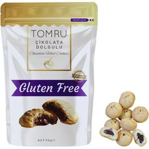 Tomru Glutensiz Çikolata Dolgulu Kurabiye 90 gr